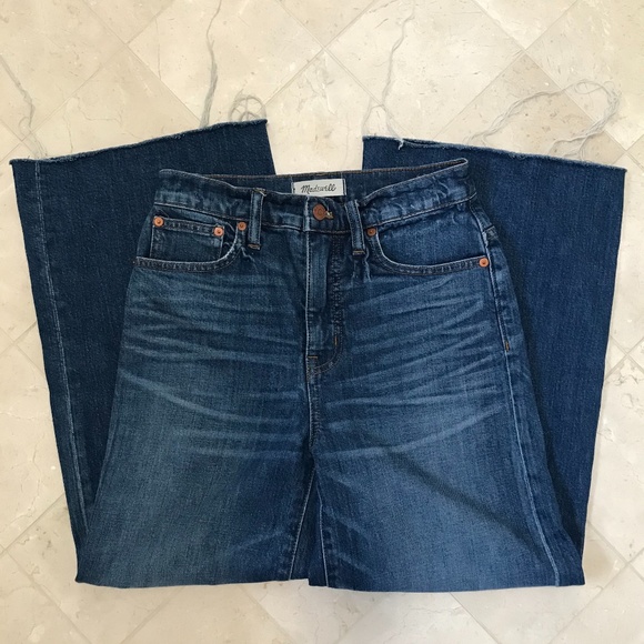 NWOT Madewell Wide Leg Crop Jeans-26 - Picture 5 of 6
